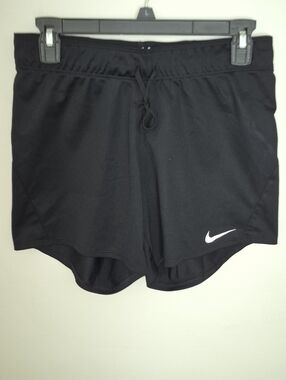 Nike Women's Black Dri-FIT Athletic Running Shorts